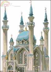 Zolotoe Runo VS-002 Kul-Shariff mosque pcs