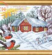 Svarta Fåret LB229 Christmas cabin