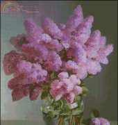 Art-goblen - Lilac in a Glass Vase