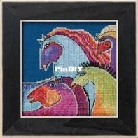 Mill Hill - Laurel Burch LB30-1715 Wild Horses XSD