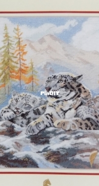 Oven  - OBEH - 1342 - Snow Leopards