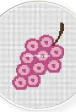 Daily Cross Stitch -  Grapes
