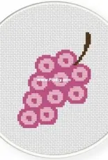 Daily Cross Stitch -  Grapes