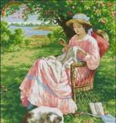 Zolotoe Runo ZR CHM-017 Apple Tree Garden