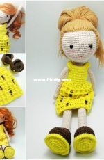 Erika Du - Giraffe outfit-fit for the Doll base