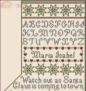 Historical Sampler Company- Christmas Stocking