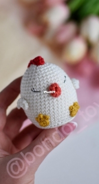 Bondo toys - Olya Bondareva - Оля Бондарева - Easter Chicken - Курочка - Russian - Free
