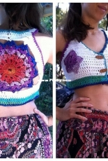 Earth Tricks - Lydia Viatoris - Star-Backed Mandala Vest