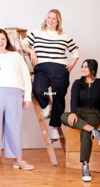 Cashmerette - Vinton Pants-  4106 - Sizes 0-16 + 12-32