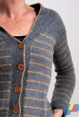 Paulie Cardigan by Isabell Kraemer - English, Czech, French, German, Hungarian Italian  - Free
