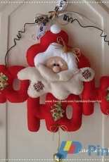 Carmen Silvia - Santa Claus Papai Noel Ho Ho Ho Soft Doll - Portuguese - Free