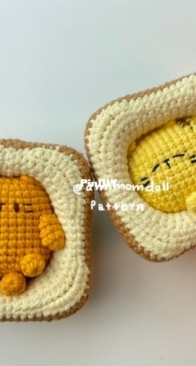 Ami mom doll - Nora Beom - Cat in the Bread Bed