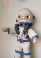 My Little Crochet Doll - Betty Virago -  Astronaut Oufit- Free