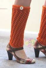 AllieCats Hats and Crafts-RaeLynn Orff-Heavens Ladder Leg Warmers and Boot Cuffs