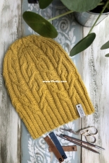 Tied knots hat