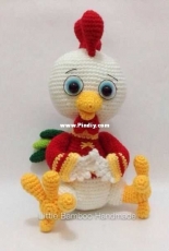 Little Bamboo Handmade Crafts - Prosperity Rooster - Vietnamese - Translated