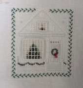 Christmas house Patricia Andrle