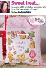 Cross Stitching Free Chart - Sweet Treat design by Susan Bates