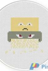 Daily Cross Stitch - Paper Shredder