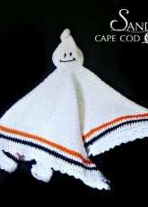 Sandys Cape Cod Originals - Sandy Powers - 626 Ghost Toy Lovie Blanket