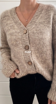 Home Cardigan by Sabina Harnage - Caidree