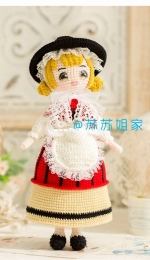 New Mommy Handmade DIY - Su Su Jie Jia - Susans Family - SA1292 - Welsh Doll - Chinese - Free