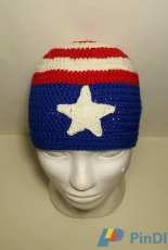 Luisa Baccellieri -  Capitan America Bonnet -  Italian -   Free