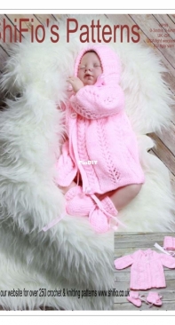 Shifios Patterns  99 Jacket  Hat  Booties