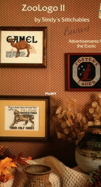 Sindys Stitchables - ZooLogo II by Sindy Barker - 1983