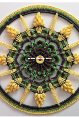 Evelin Karu Designs - eve_lin_ka - Evelin Karu - 12 Months of Mandalas Collection – April - Tender Touch of Sunbeams Mandala - Free