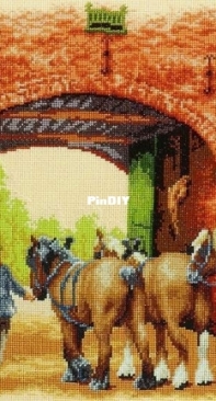 Vervaco 75.144 - Team of Three Horses XSD