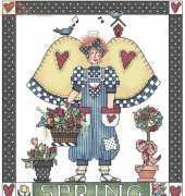 JCD - Alma Lynne - Four Seasons Angels - 22137Spring Angel