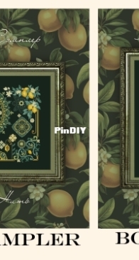 Magic thread Nastasya Premudraya-Lemon Sampler