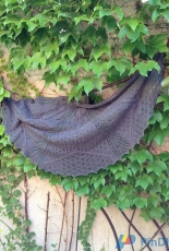 Fiddle Knits- The Elemental Collection-Water Shawl by Erica Jackofsky