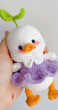 Crochet by MT - Mya Pham - Adorable Duck - English