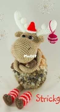 FantasticStitch - Strickglück - Anastasia Eisenberg - Christmas Elk