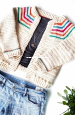 Iron Lamb - Claudine Powley -  Cloud Nine Cardigan