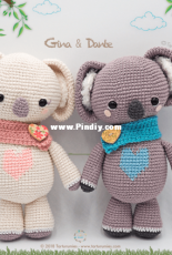 Tarturumies - Maria Bernadette Pozzi - St Valentines Koalas Gina and Dante - Free
