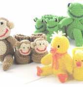 Maggies Crochet PA968 Bootie Buddies by Marie Murray and Rosemarie Fagan