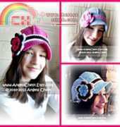 Angels Chest Boutique - Mary Angel Morris - Newsboy Beanie with Visor