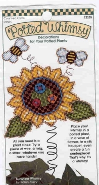 Dimensions - Potted Whimsy - 72235 - Sunshine Whimsy by Karen Avery
