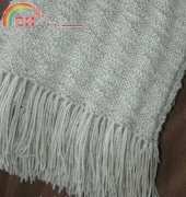 Fluted Prayer Shawl by Elaine Phillips - free