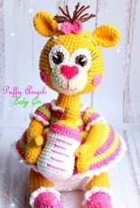 Sweet Patterns Lab - Diana Patskun - Puffy Angels - Baby Giraffe - Translated - Spanish