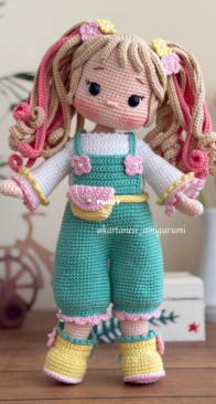 Kartanesi Amigurumi - Çiğdem Erdoğan - Miraya Doll - Muñeca Miraya - Spanish