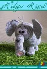 Babsies Hook - Barbara Saboth - Elephant Rüdiger Rüssel - German