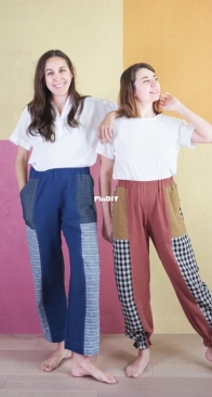 Matchy Matchy  Sewing Club - Recess Play Pants - Sizes xxs-6xl - English