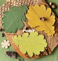 Crochet Natalia - Natalia Erkhova - Oak leaf - Any language