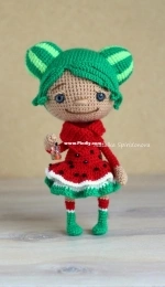 Natalka Spiridonova - Natalya Spiridonova - Watermelon doll - Натальи Спиридоновой - Арбузинка - Russian