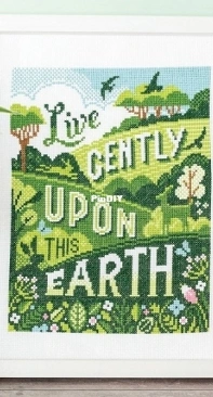 Live Gently by Emma Congdon from Cross Stitch for the Earth PCS + XSD