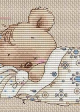 Sleeping Little Bear by Svetlana Sichkar